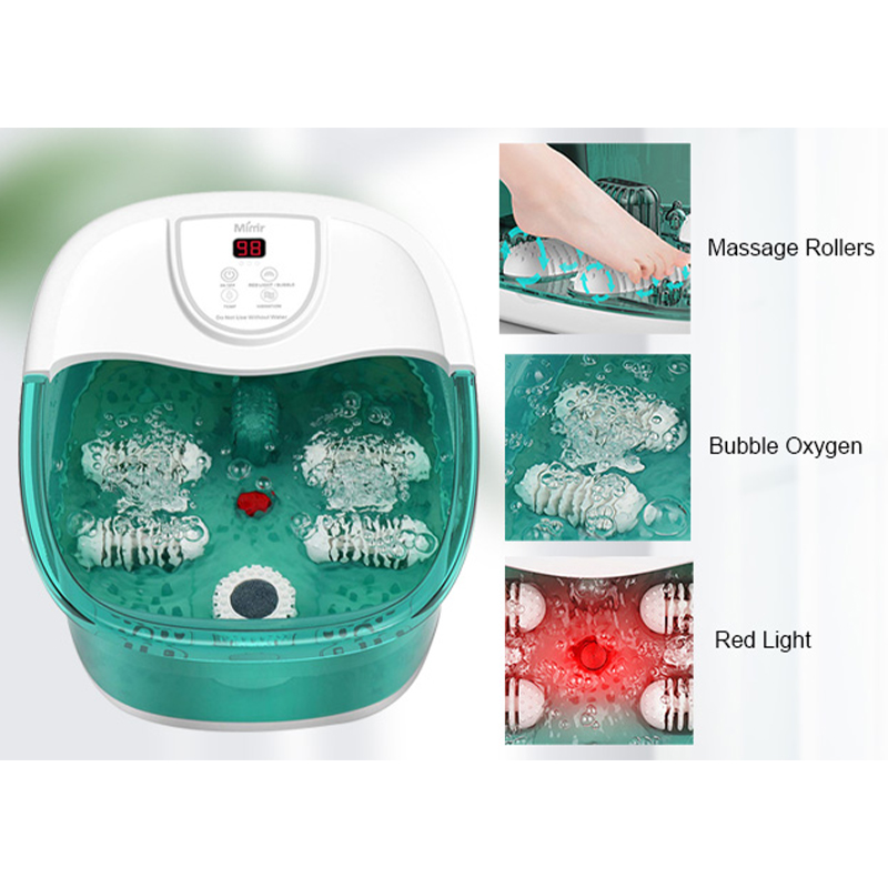 Máy mát xa bồn tắm chân MM-20A-3 có nhiệt và bốn con lăn mát-xa lớn