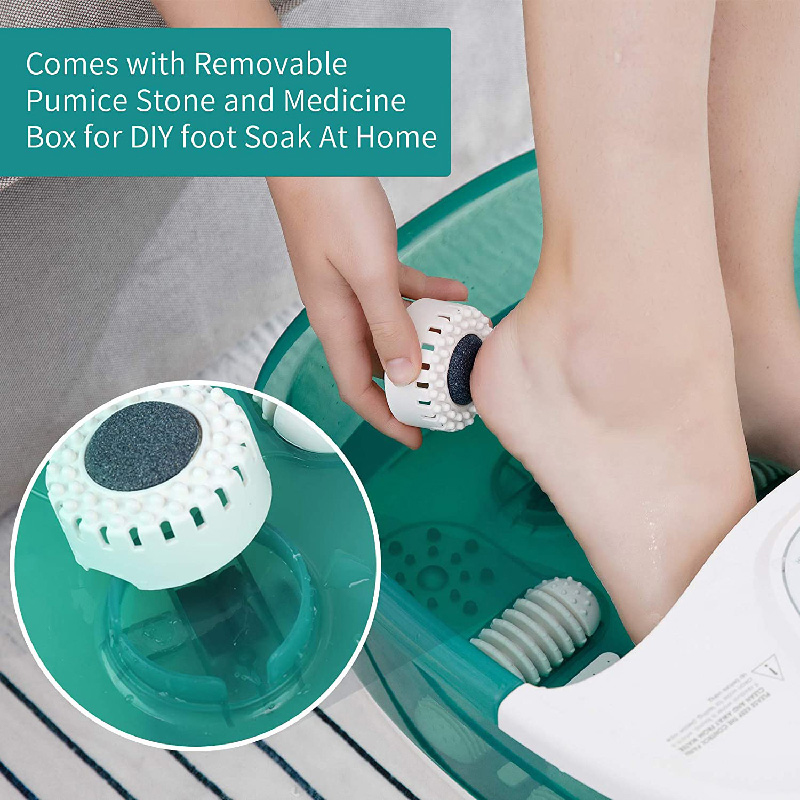 Máy mát xa bồn tắm chân MM-20A-3 có nhiệt và bốn con lăn mát-xa lớn