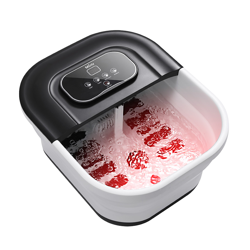 Máy spa chân có thể gập lại MZD-22B-2 500W với 8 con lăn massage để massage thư giãn chân