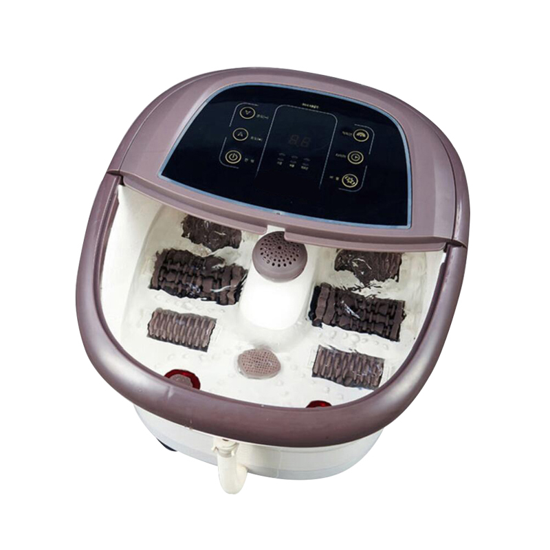 Máy mát xa chân tự động JD-618 với con lăn massage quay