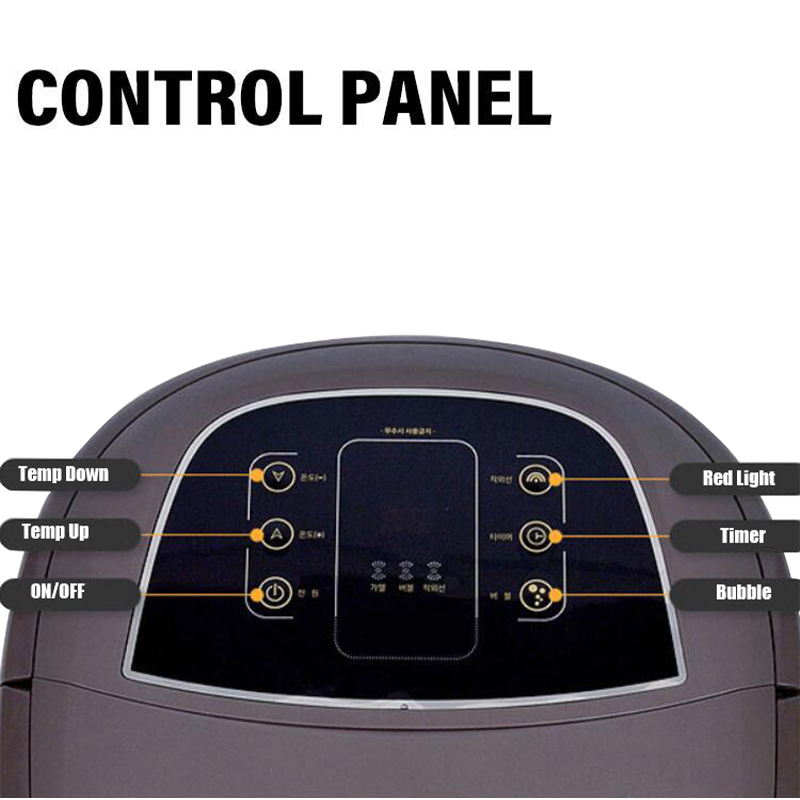 Máy mát xa chân tự động JD-618 với con lăn massage quay